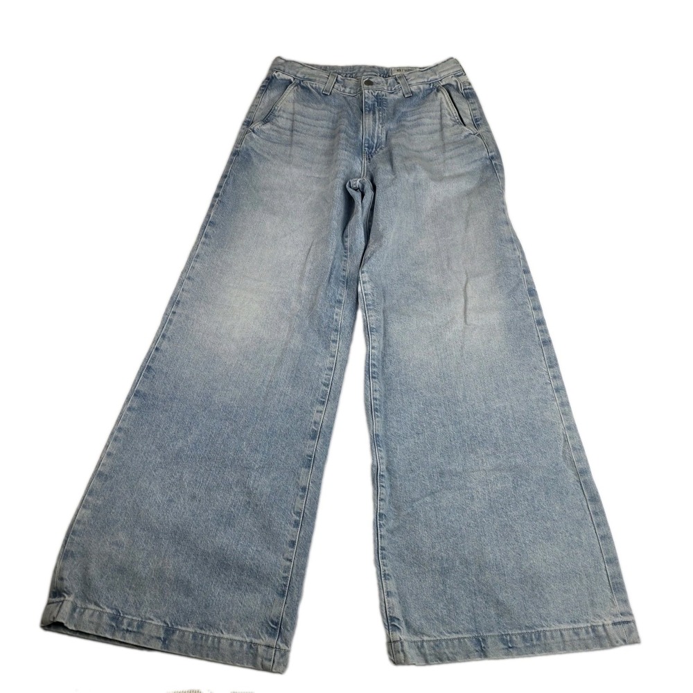 Adriano Goldschmied Jeans Womens Size 29 Stella Low Slung Palazzo Light Wash